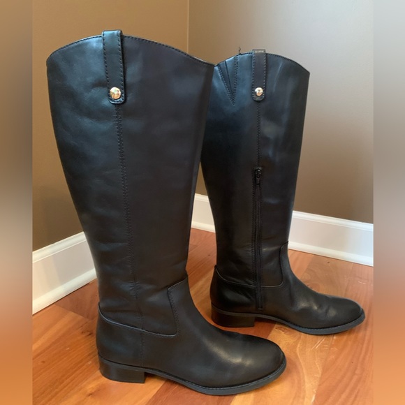 NWT International Concepts (INC), Woman’s Riding Boot/Wide Calf/Black Leather/11 - Picture 2 of 15